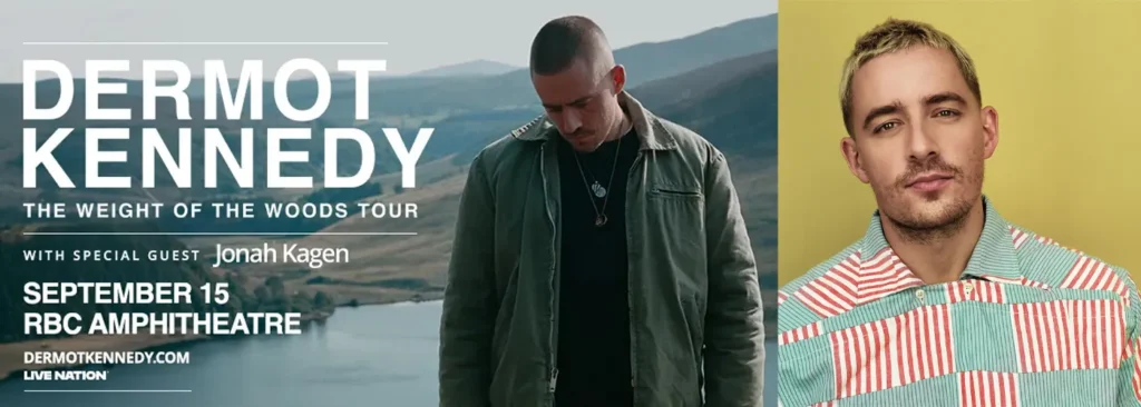 Dermot Kennedy at RBC Amphitheatre